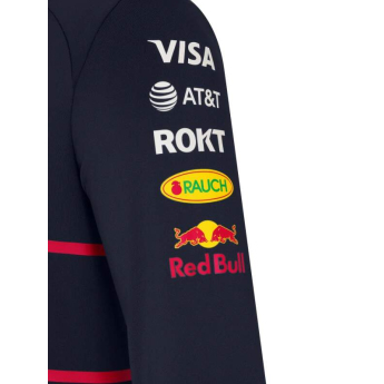 Red Bull Racing pánska mikina 1/4 Zip official Teamline Replica navy F1 Team 2025