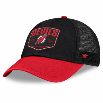 New Jersey Devils čiapka baseballová šiltovka A/CAP Structured Adjustable Meshback