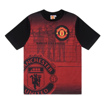 Manchester United detské pyžamo Short Large Crest
