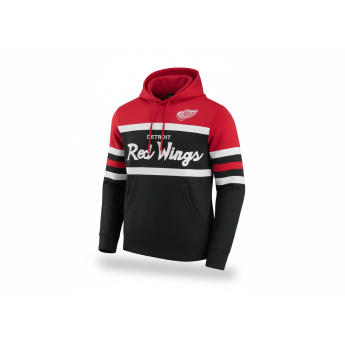 Detroit Red Wings pánska mikina s kapucňou Head Coach Hoodie Current Logo black