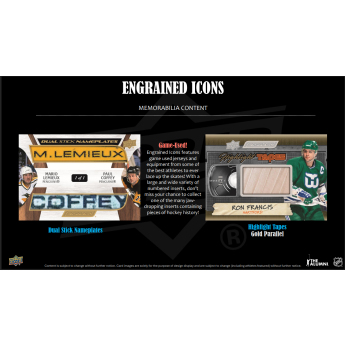 NHL boxy hokejové karty NHL 2024-25 Upper Deck Engrained Icons Vol. 1 Hockey Hobby Box