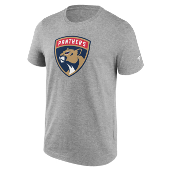 Florida Panthers pánske tričko Primary Logo Graphic Sport Gray Heather