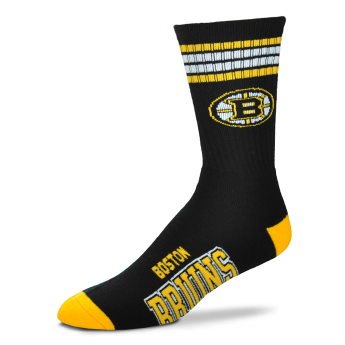 Boston Bruins detské ponožky 4 Stripes Crew