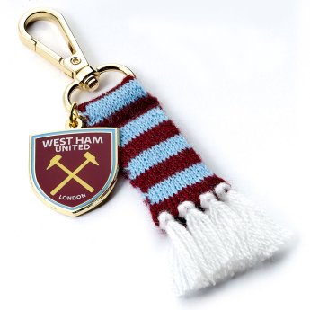 West Ham United prívesok na tašku Bar Scarf Bag Charm