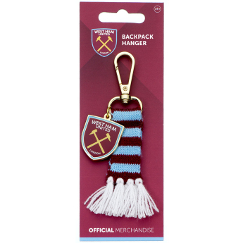 West Ham United prívesok na tašku Bar Scarf Bag Charm