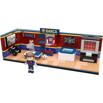 FC Barcelona stavebnice cloakroom