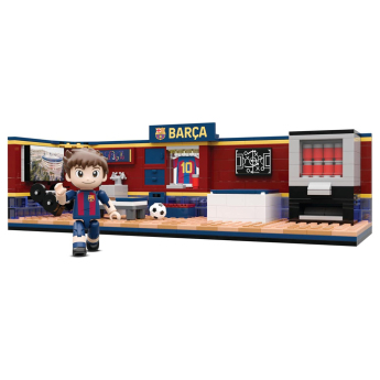 FC Barcelona stavebnice cloakroom