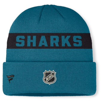 San Jose Sharks zimná čiapka Authentic Pro A/Cap Cuffed inscription