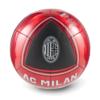 AC Milano futbalová lopta Culture black