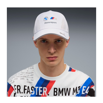 BMW Motorsport čiapka baseballová šiltovka white 2026