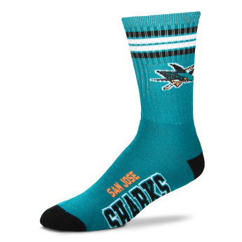 San Jose Sharks detské ponožky 4 Stripes Crew