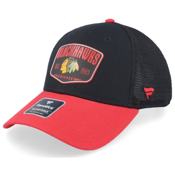 Chicago Blackhawks čiapka baseballová šiltovka A/CAP Structured Adjustable Meshback