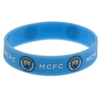 Manchester City náramok Rubber