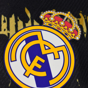 Real Madrid detský futbalový dres black gold