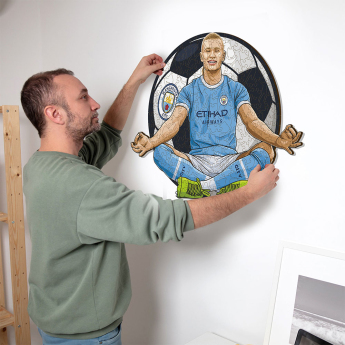 Manchester City drevené puzzle Haaland NEW 270 ks