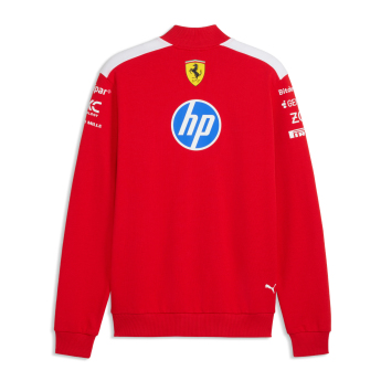 Ferrari pánska mikina T7 Half Zip official Teamline Replica F1 Team 2026