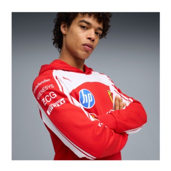 Ferrari pánska mikina s kapucňou official Teamline Replica F1 Team 2026