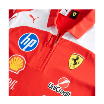 Ferrari polokošeľa Authentic official Teamline Replica F1 Team 2026