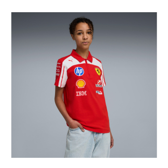 Ferrari detské polo tričko official Teamline Replica F1 Team 2026