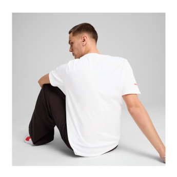 Formule 1 pánske tričko logo white 2026