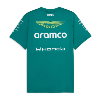 Aston Martin pánske tričko green official Teamline Replica F1 Team 2026