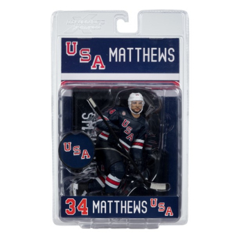 Hokejové reprezentácie figúrka Auston Matthews #34 USA Olympics 2026