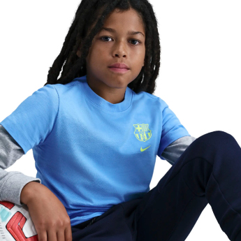 FC Barcelona detské tričko Supporter blue