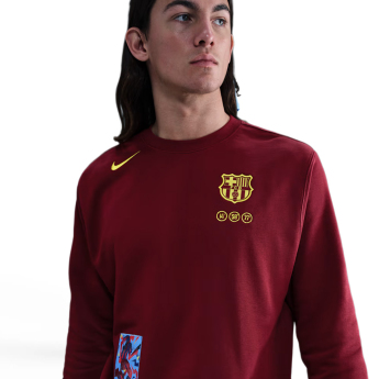 FC Barcelona pánska mikina s kapucňou Club Fourth