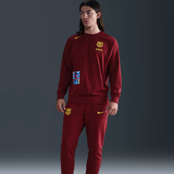 FC Barcelona pánska mikina s kapucňou Club Fourth