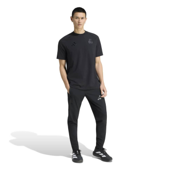 Real Madrid pánske tričko Tiro Travel black