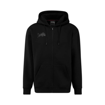 Red Bull Racing pánska mikina s kapucňou zip Paddock black