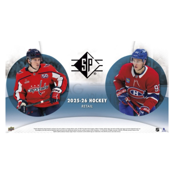 NHL boxy hokejové karty NHL 2025-26 Upper Deck SP Hockey Blaster Box