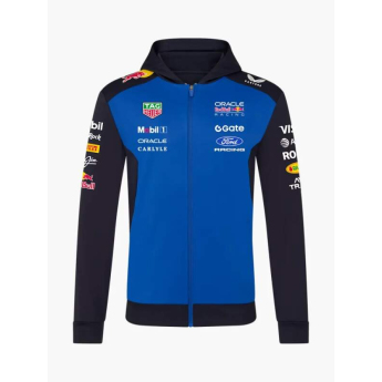 Red Bull Racing pánska mikina s kapucňou zip official Teamline Replica F1 Team 2026