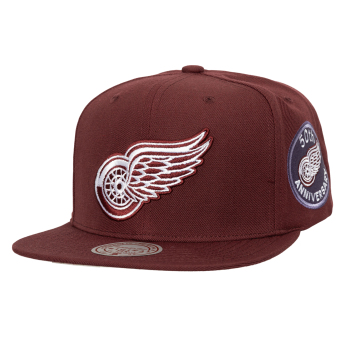 Detroit Red Wings čiapka flat šiltovka Fashion Basic Snapback
