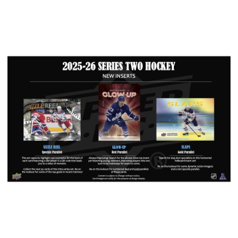 NHL boxy hokejové karty NHL 2025-26 Upper Deck Series 2 Hobby Box