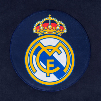 Real Madrid detská mikina s kapucňou oversize blanket navy