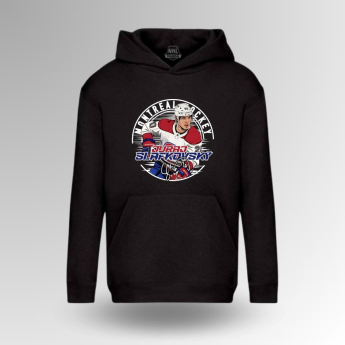 Montreal Canadiens detská mikina s kapucňou Juraj Slafkovský #88 Town Exclusive Collection