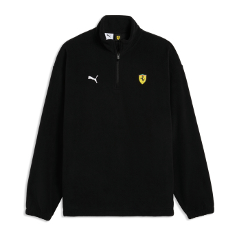 Ferrari pánska mikina 1/4 Zip black F1 Team 2026