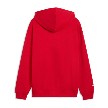 Ferrari pánska mikina s kapucňou Large Logo red F1 Team 2026