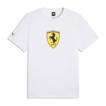 Ferrari pánske tričko Large Logo white F1 Team 2026