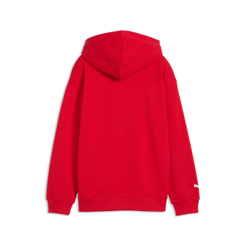 Ferrari detská mikina s kapucňou Large Logo red F1 Team 2026