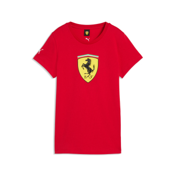 Ferrari dámske tričko Large Logo red F1 Team 2026