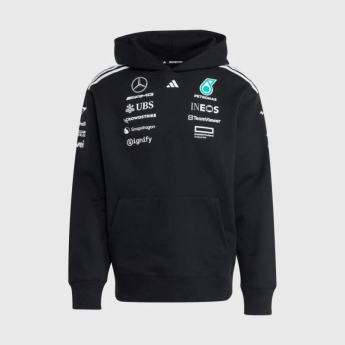 Mercedes AMG Petronas pánska mikina s kapucňou official Teamline Replica F1 Team 2025
