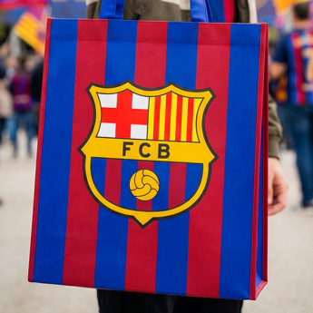 FC Barcelona nákupná taška Stripe