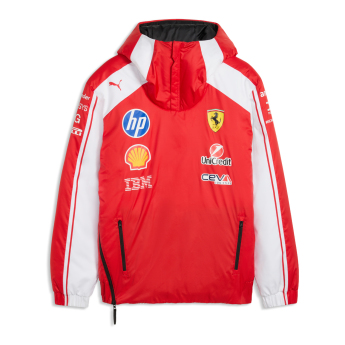 Ferrari pánska bunda s kapucňou Reversible F1 Team 2026