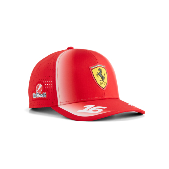 Ferrari detská čiapka baseballová šiltovka Charles Leclerc #16 official Teamline Replica F1 Team 2026