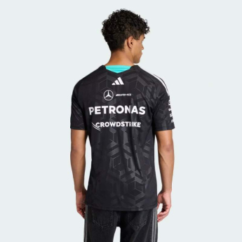 Mercedes AMG Petronas pánske tričko black official Teamline Replica F1 Team 2026
