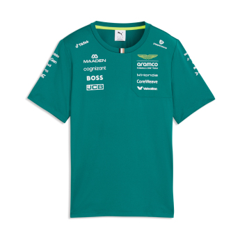 Aston Martin dámske tričko green official Teamline Replica F1 Team 2026