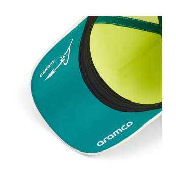 Aston Martin čiapka baseballová šiltovka Fernando Alonso #14 green official Teamline Replica F1 Team 2026
