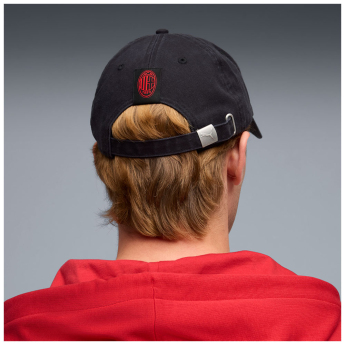 AC Milano čiapka baseballová šiltovka ftblCulture black